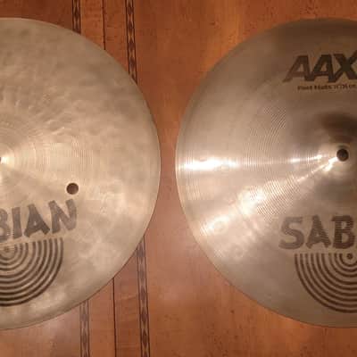Sabian 14" AAX Fast Hi-Hat Cymbals (Pair) 2000 - 2001 - Natural image 1