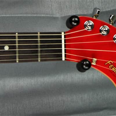 Fernandes Mini-guitar ZO-3 Red - import japan - + gigbag image 4
