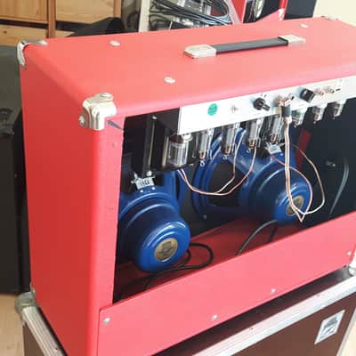 !!!ON HOLD!!! Valvetech Hayseed 30 2x12 Celestion Alnico Blue Bulldogs image 6