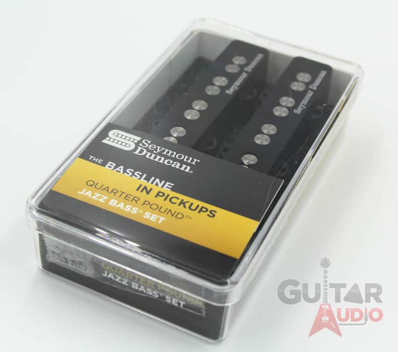 Seymour Duncan Quarter Pound SJB-3 Jazz Bass Neck & Bridge Pickups Set - 11402-56 image 1