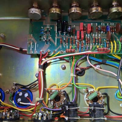 1985 Marshall JCM 800 Lead Series Model 4212 50-Watt Master Volume 2x12 Combo Serviced image 18
