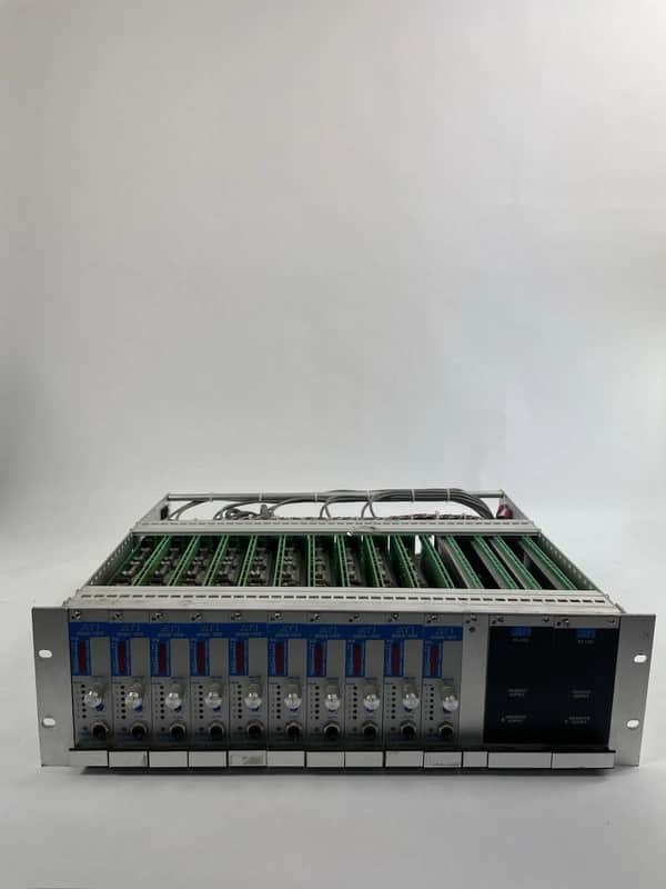 ATI Audio Technologies RM100 Amplifier Rack w/10x MDA-100/2x PS-100 Modules