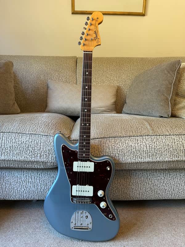 Fender American Original '60s Jazzmaster with Rosewood Fretboard 2018 - 2022 - Ice Blue Metallic