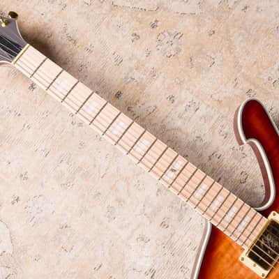Ibanez Iceman IC420MFM - Caramel Burst #4L251000264 image 12