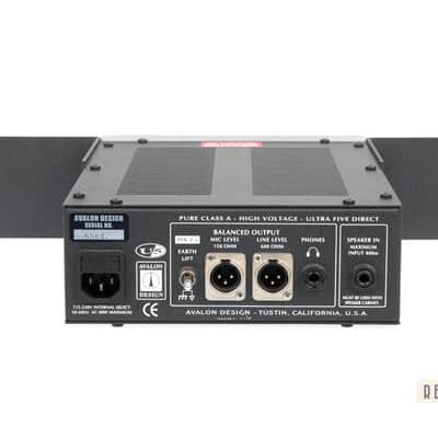 Avalon U5 Direct Box / Instrument Preamplifier image 4