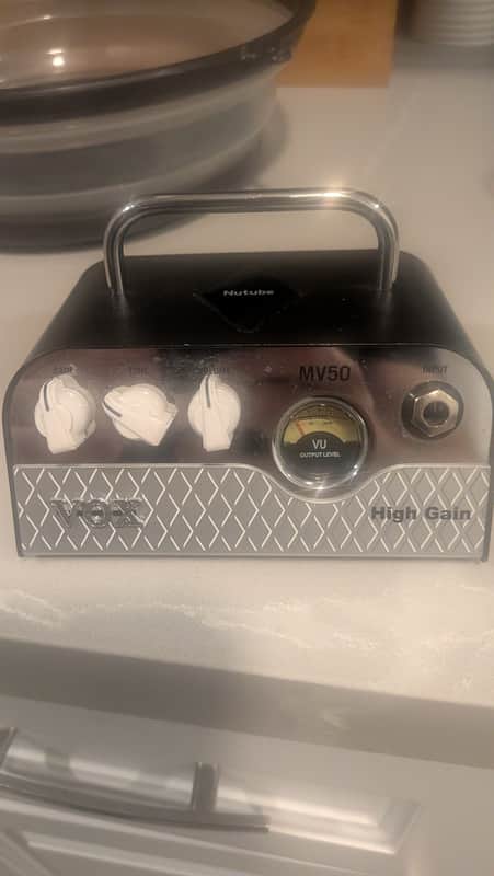 Vox MV50 High Gain 50-Watt Guitar Amp Head 2018 - Present - Chrome image 1