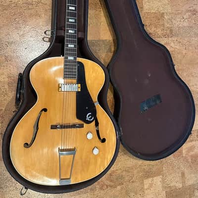 Vintage 1953 Epiphone Blonde Zephyr archtop guitar image 8