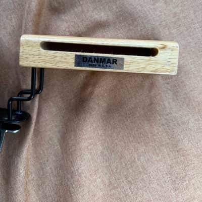 RhythmTech Cowbell DanMar Wood Block Percussion Accessories with Rim Mount image 2