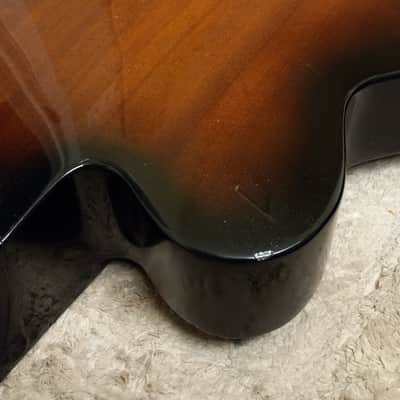 Zimnicki Nouveau Archtop Jazz Guitar 1991 - Tobacco Sunburst image 10