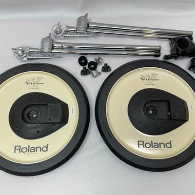 Roland CY14C Crash V-Cymbal V Drum Trigger TWO PACK CY-14C MOUNTS image 2
