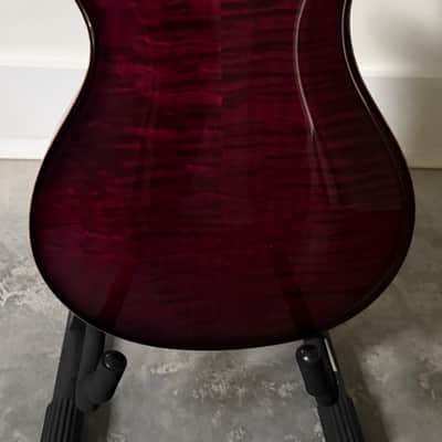 PRS 25th Anniversary Hollowbody II 10 Top Piezo in Purple Iris with Anniversary Case image 15