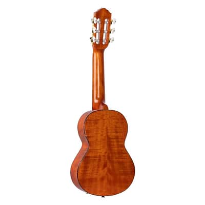 Ortega Guitars RGLE18FMH Mini/Travel Series A/E Guitarlele w/Bag - Natural image 8
