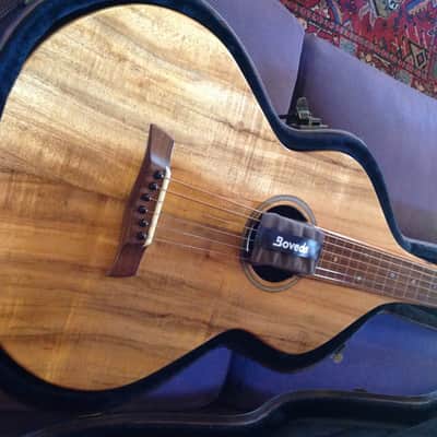 Iseman Weissenborn  2016 Natural,  all solid fallen and highly figured Koa image 4