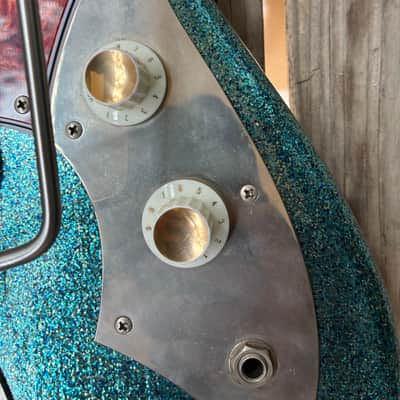 YouTube Vid in Description!! JD Simo’s Novo Serus J Merman Sparkle Modified original soft case electric guitar image 7