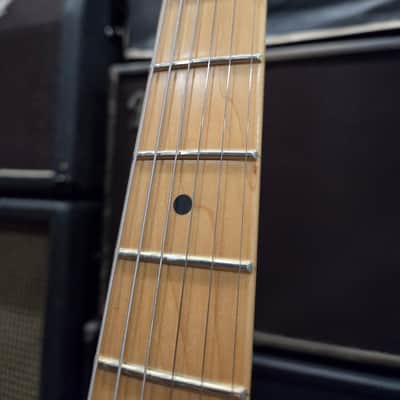 Fender Jimmy Vaughn Partscaster Strat W/ Highway 1 Neck & Kinman PUs - 2006 - Candle Apple Red W/ HSC (C016-26) image 3