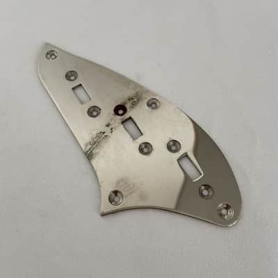 Jazzmaster Style Guitar Silver Control Plate
