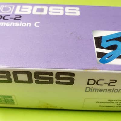 Vintage 1986 Boss DC-2 Dimension C (Blue Label) - Made in Japan - Excellent Condition with Custom Display Box image 9