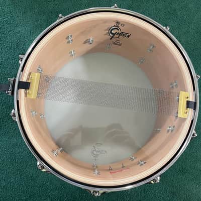 Gretsch Full Range 14x8" Mahogany / Maple Snare Drum 2025 - Present - Gloss Natural image 6