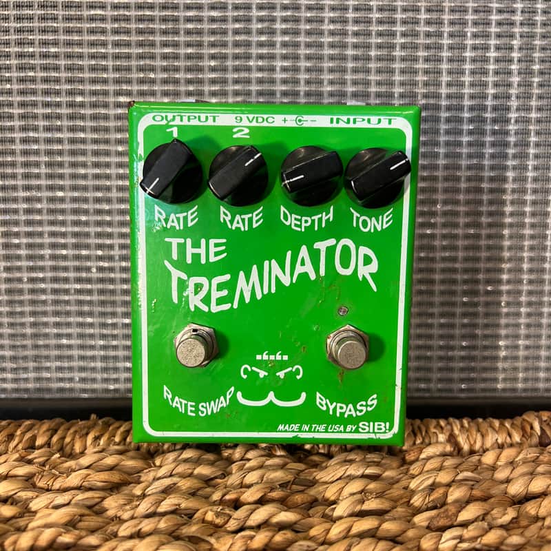 SIB Electronics The Treminator Tremolo 1990s USA Made - Green image 1