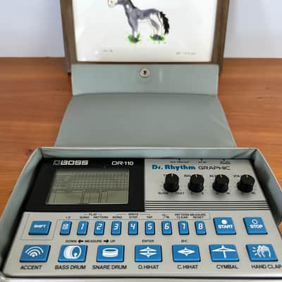 Boss DR-110 Dr. Rhythm 1980s with case