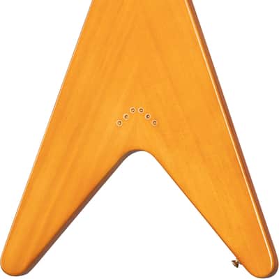 Epiphone 1958 Korina Flying V Electric Guitar, Laurel Fingerboard, Aged Natural image 3