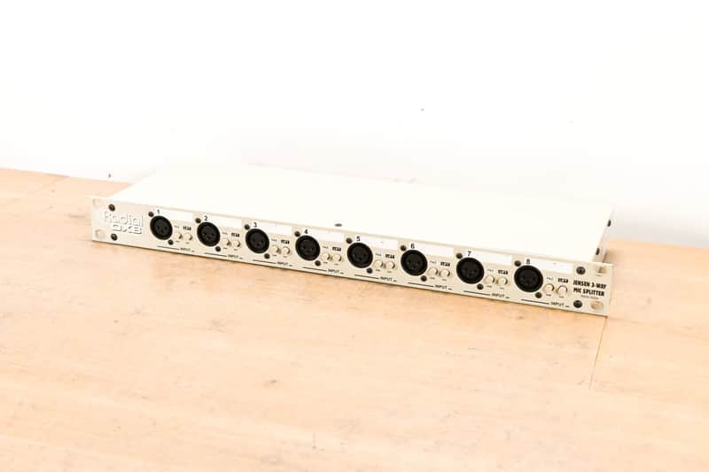 Radial Engineering OX8-j Jensen-Equipped 8-Channel Microphone Splitter CG011Q4 image 1