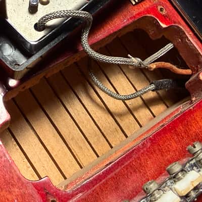1970 Gibson ES-335TD Cherry - all original image 14