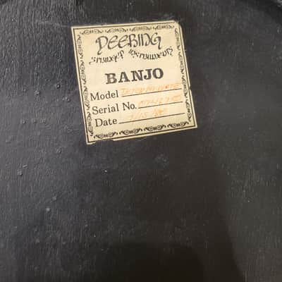 Deering 'Intermediate' Model 5-string Banjo, (Precursor to the 'Boston' model) c-1980 w/ Hardshell Case image 3