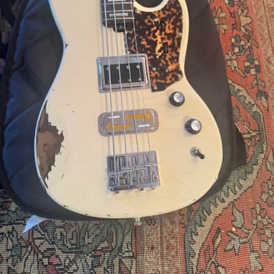 Kithara Custom Shop Samson—FUZZ CIRCUIT on-board !! Samson 2026 - Heavy relic: vintage white/cream image 3