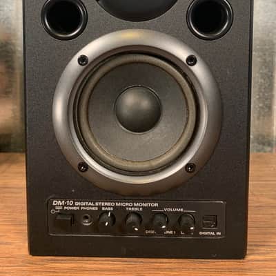 Roland DM-10 Powered Digital Stereo Micro Multi Media Studio Monitors Used image 2
