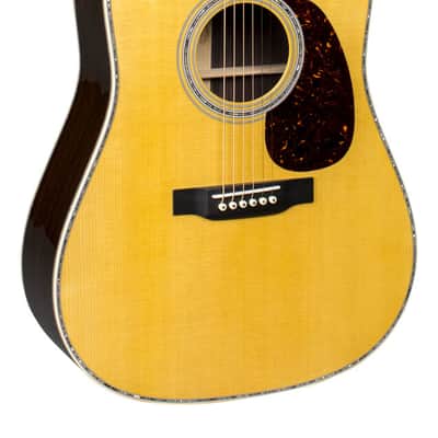 Martin D-45 Acoustic Guitar - Natural with Hard Case image 1