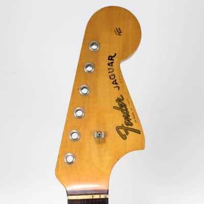 1963 Vintage Fender Jaguar NECK ~Brazilian Rosewood~ Pre-CBS L-Series USA 1960s image 7