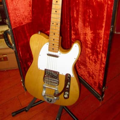 1971 Fender Telecaster w Original Bigsby Natural image 2