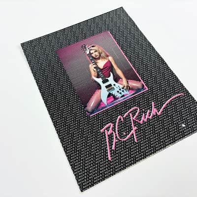 B.C. Rich B.C. Rich Fold-Out Brochure – Mockingbird, Bich, Eagle & Double Neck Era. 1981 image 1