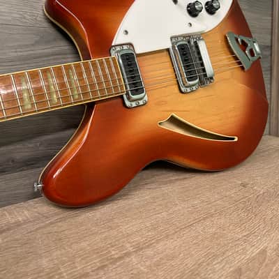 1986 Rickenbacker 360 Fireglo Electric Guitar w/ Case #2697 image 14