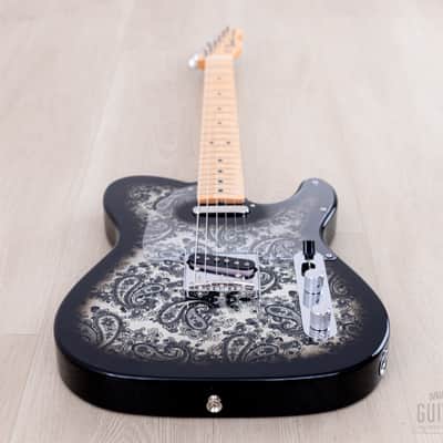 2025 Fender Limited Telecaster Black Paisley, Mint w/ Hangtags, Japan MIJ image 10