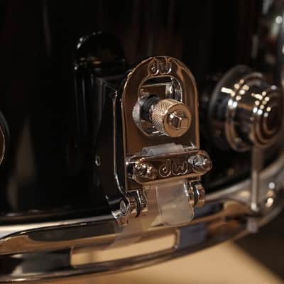 DW 10x16" Collector's Series SNOM Snare Drum/Floor Tom - Piano Black Lacquer image 6