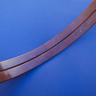 Slingerland 1-Ply Solid Maple Bassdrum Hoops 24" Mahogany image 10