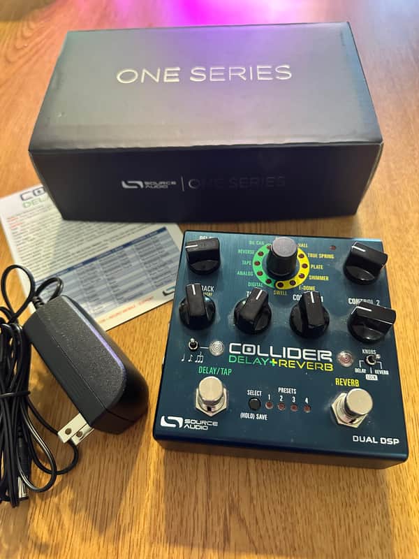 Source Audio SA263 Collider Delay + Reverb 2010s - Blue image 1