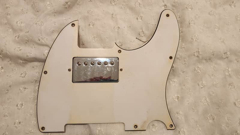 Custom Handwound PAF style humbucker by Justin Ness w/ pickguard image 1