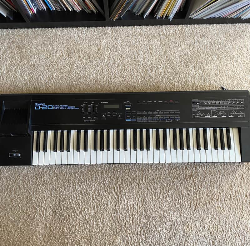 Roland D-20 61-Key Multi-Timbral Linear Synthesizer / Multitrack