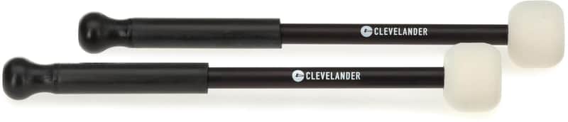 Clevelander Marching Series CMB2 Bass Drum Mallets - Medium (5-pack) Bundle image 1