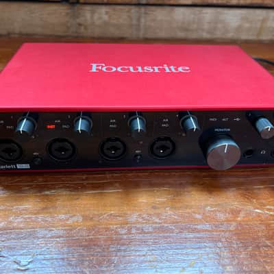 Focusrite Scarlett 18i8 3rd Gen USB Audio Interface 2019 - 2025 - Red / Black image 4