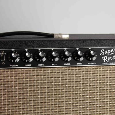Fender  Super Reverb Large Combo Tube Amplifier (1967), ser. #A-24846. image 23