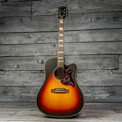 Gibson Hummingbird Studio EC - Tri-Burst Satin image 3