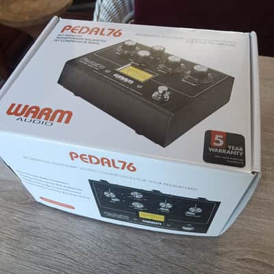 Warm Audio Pedal 76 Compressor 2024 - Present - Black image 3
