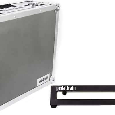 Pedaltrain NOVO 18 5-RAIL 18" x 14.5" PEDALBOARD w/Tour Case and Joyo JP-02 Power Supply image 2