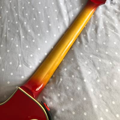 Greco EG600 “Ace Frehley” 1979 Cherry Sunburst image 7