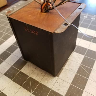 Unknown 1600:1 [6400 Ohms] 32653 Vintage Output Transformer OT Potted Tested 815:1 165:1 HUGE 5 lb Tube Amp Audio image 7