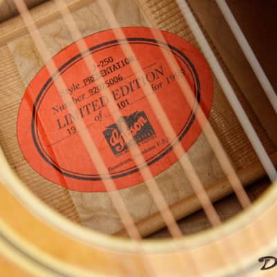 1995 Gibson J-250, Curly Maple/Bearclaw Spruce image 19